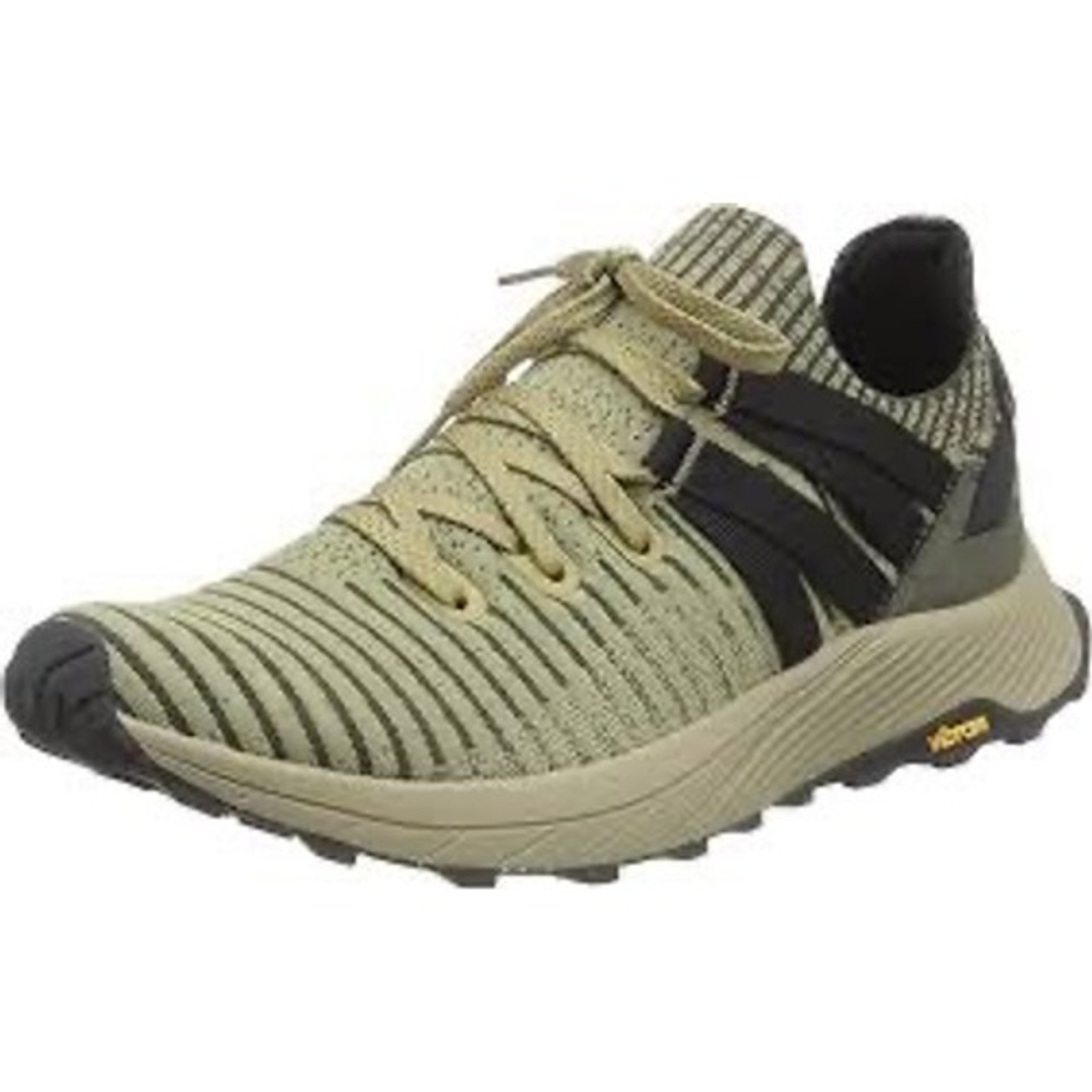 Merrell Moab Flight Sieve Mens Trail Running Shoes Olive Green Vibram FloatPro